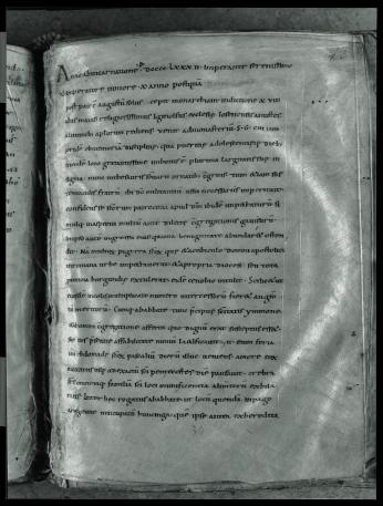 Schenkungsurkunde Bischof Eginolf von 987