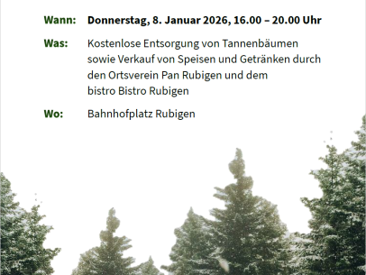 Tannenbaum-Rückgabe